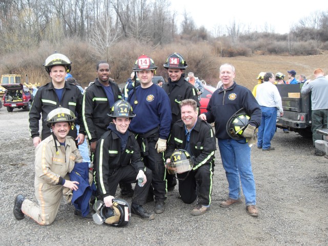 Members at Wildland Fire Training, March 2009